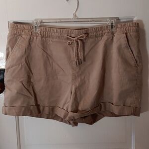 Time and Tru 22 XXXL tan shorts